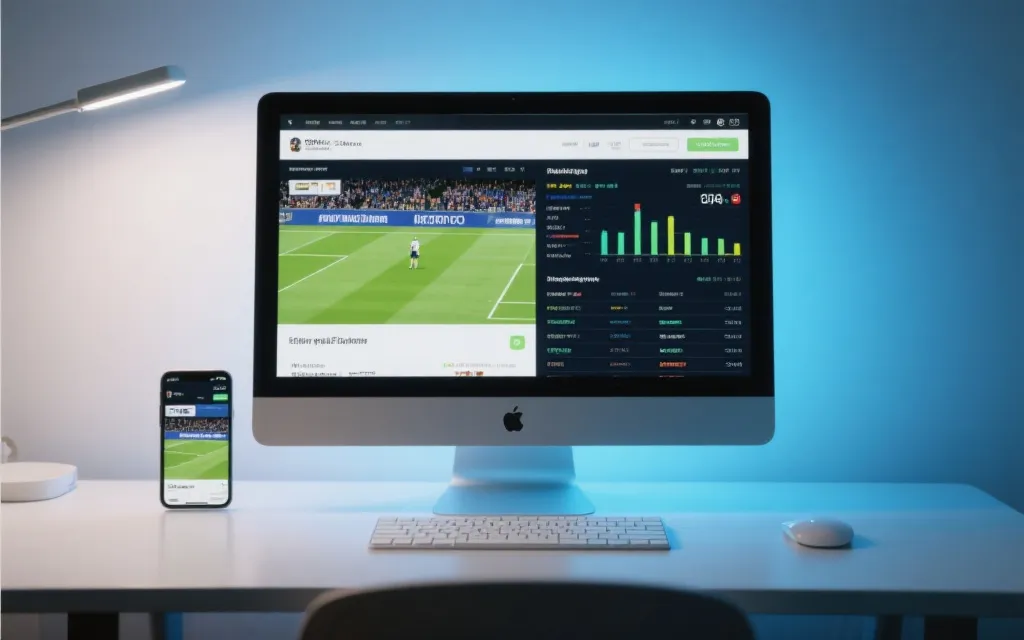 比赛直播与数据面板同屏对比的网页阅读场景